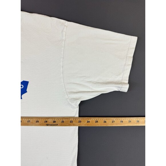 Rare Vintage 90s Toronto Maple Leafs NHL Hockey Canada Gildan XL Promo Tee - Picture 10 of 11